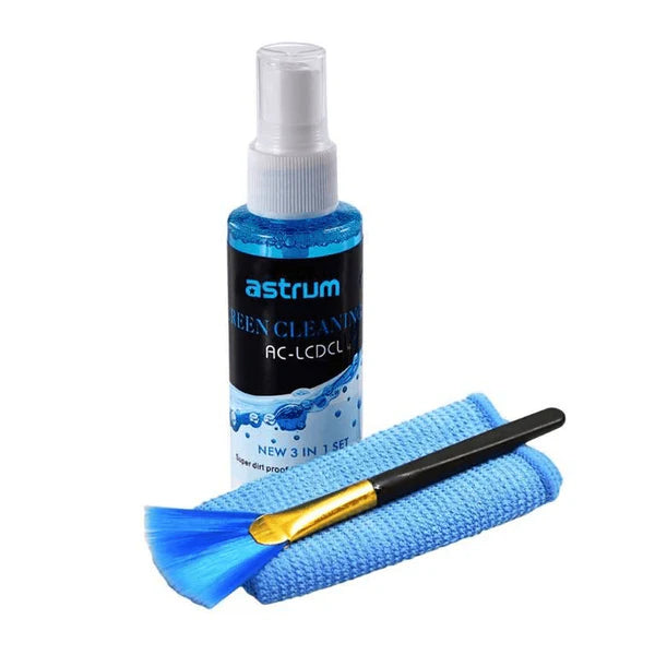 Astrum CS110 Cleaning Kit 3 in 1 Liquid Cloth Brush A72511-B