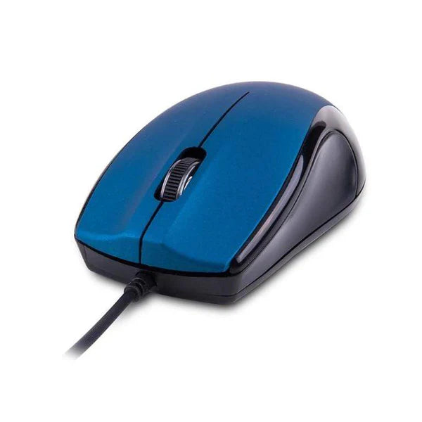 Astrum MU110 3B Wired Large Optical USB Mouse Blue A82011-C