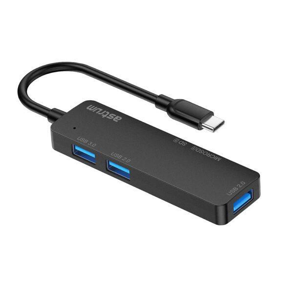 Astrum USB-C Hub and Card Reader - UH030