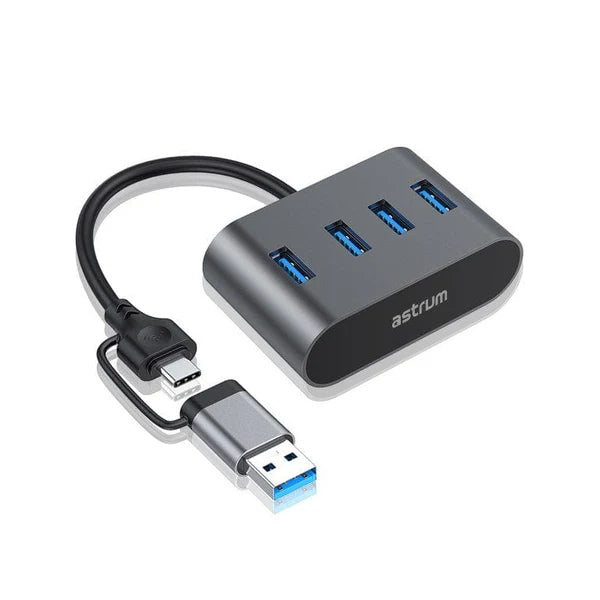 Astrum UH350 4-port USB 3.0 Hub A84535-B