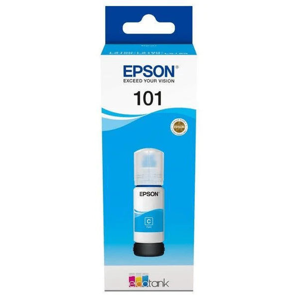 Epson 101 Ink Bottle Cyan EcoTank Original 70ml Single-pack C13T03V24A