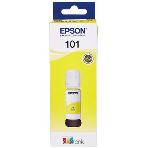 Epson 101 Ink Bottle Yellow EcoTank Original 70ml Single-pack C13T03V44A