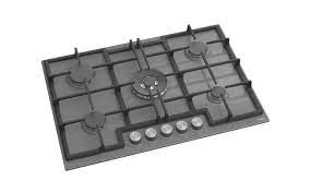 Ferre 75cm 5 Gas Burner Black Glass Top Hob- ED038