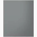 Satin Grey Bespoke Bottom Fridge Upper Panel