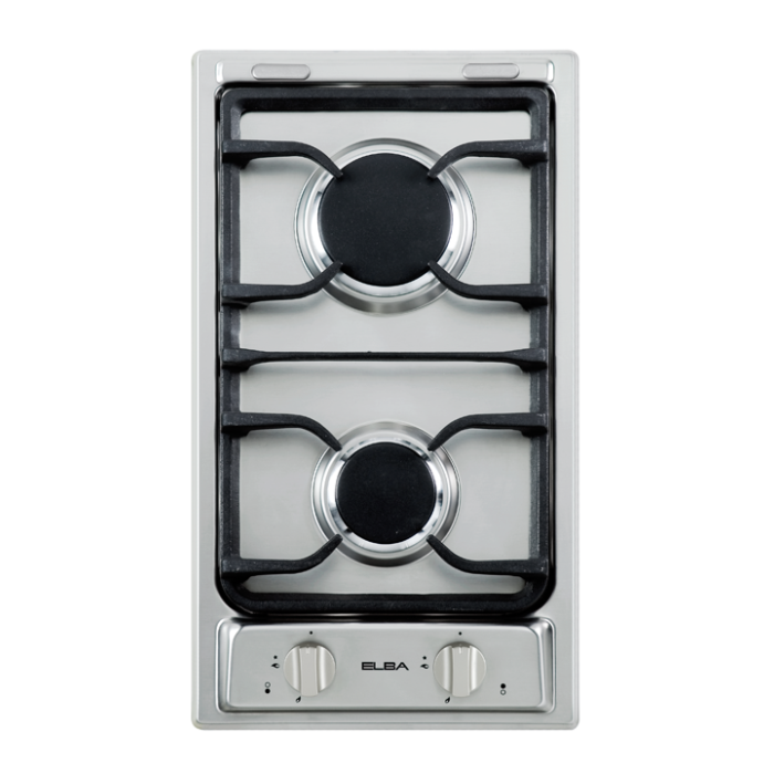 Elba 30cm Stainless Steel Gas Hob - 02/E35-200