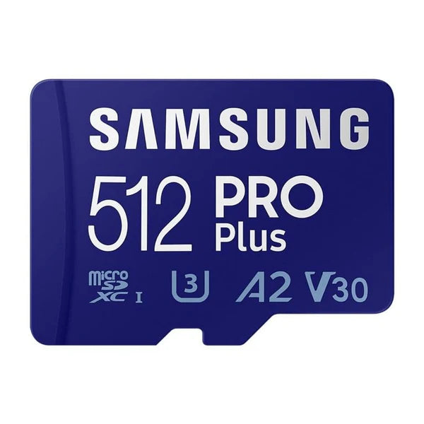 Samsung PRO Plus 512GB MicroSDXC UHS-I Class 10 Memory Card