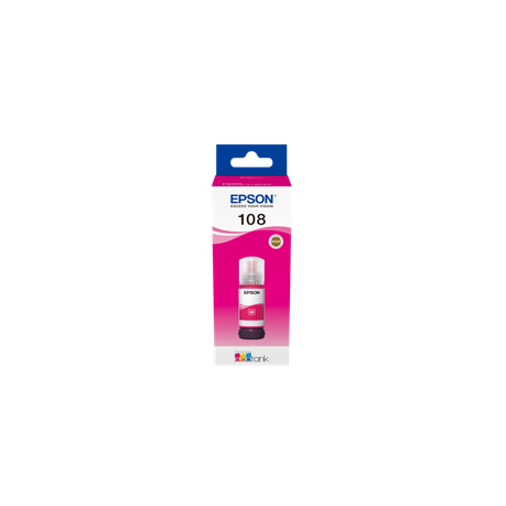 Epson 108 EcoTank Magenta ink bottle T09C34A | C13T09C34A