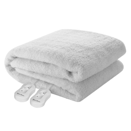 King Fullfit Extra Length Sherpa Fleece  electric blanket