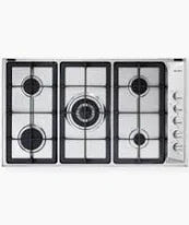 ELBA ELIO LITE 70CM 5 BURNER GAS HOB- STAINLESS STEEL