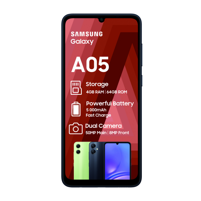 Galaxy A05 4/64GB - Black