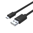 UM201 USB2.0 CABLE 1.8M TYPE A-A HDD BLA