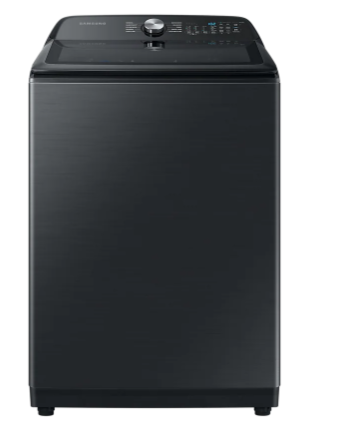 SAMSUNG 21KG Top Loader Washing Machine – Black Caviar