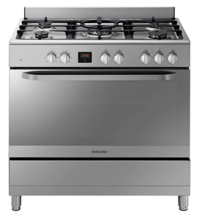 SAMSUNG 95L 90 CM 5 GAS BURNER COOKER - STAINLESS STEEL