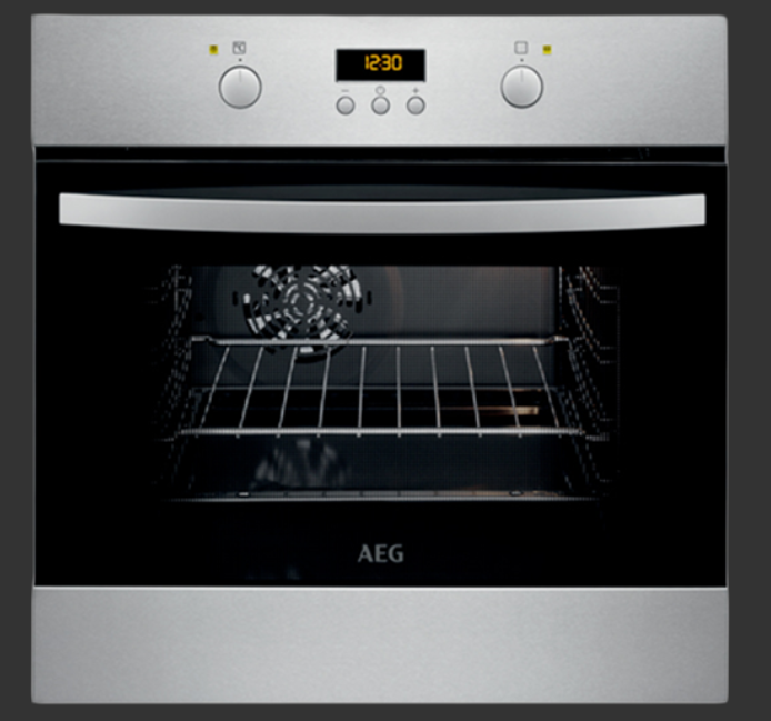 AEG 60cm Stainless Steel Eye Level Oven - BOB35702XV