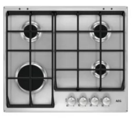 AEG 60cm Stainless Steel Gas Hob HG654351SM