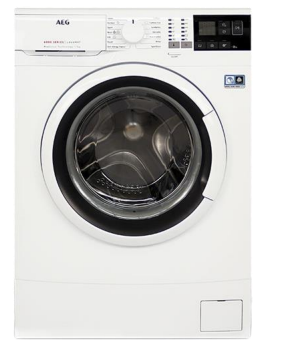 AEG 7KG 6000 SERIES FRONT LOAD WASHING MACHINE - WHITE