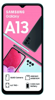 SAMSUNG GALAXY A13 64GB DUAL SIM - BLACK