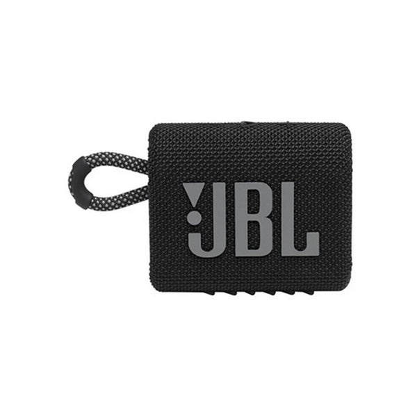 JBL GO 3 PORTABLE WATERPROOF BLUETOOTH SPEAKER - BLACK-OH4530