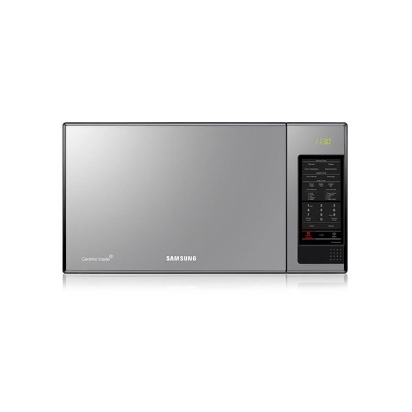 SAMSUNG 40L SOLO MICROWAVE OVEN WITH BLACK GLASS MIRROR MS405MADXBB