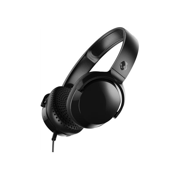 SKULLCANDY RIFF WIRED HEADPHONES - BLACK