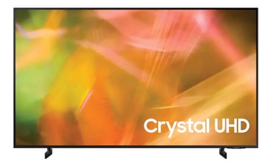 SAMSUNG 60" CRYSTAL UHD 4K SMART TV  UA60AU8000KXXA