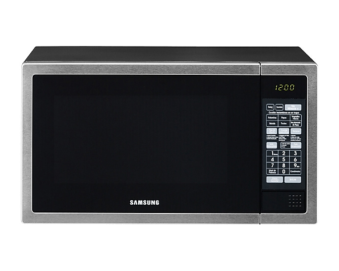 Samsung 40L Grill Microwave - Stainless Steel With Black Door